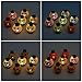 JOYIN 12 PCS Halloween Decorations Light Up Pumpkin Lanterns, Jack-o-Lantern for Great Halloween Props for Great Haunted House Halloween Decoration