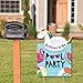 Big Dot of Happiness Make a Splash - Pool Party - Party Decorations - Summer Swimming Party or Birthday Party Welcome Yard Sign