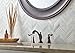 Delta Faucet Linden Widespread Bathroom Faucet 3 Hole, Bronze Bathroom Faucet, Diamond Seal Technology, Metal Drain Assembly, Venetian Bronze 3594-RBMPU-DST