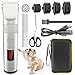 Avaspot Dog Clippers, Professional Cordless Electric Pet Grooming Kit, Low Noise Rechargeable Dog Cat Shaver, Hair Trimmer for Pets