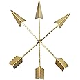 Cast Iron Arrow Wall Decor | 3 Native American Metal Arrows Bound Together by Wallcharmers