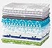 Connecting Threads Print Collection Precut Quilting Fabric Bundle Fat Quarters (Good Neighbors Cool)