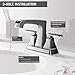 DELTA 2564-MPU-DST Ashlyn Faucet, 5.56 x 9.00 x 5.06 inches, Chrome