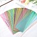 16 Pieces Big Guided Reading Strips Highlight Strips Colored Overlays Bookmark Plastic Read Strips with Scale and Line for Children, Teacher, Dyslexia People, Reading Beginner