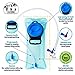 Hydration Backpack Pack With 2L Water Bladder For Men,Women,Kids,Perfect For Outdoor Daypack,Sport,Running,Hiking,Cycling,Skiing,Biking,Camping Lightweight bag Waist Straps,Waterproof BPA FREE,Blue