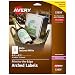 Avery Arched Wine Labels with Sure Feed for Laser Printers, 4.75" x 3.5", 40 White Labels (22826) primary