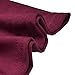 SweetEasy 50pcs Stretch Spandex Chair Sashes for Wedding Party Banquet Decoration Elastic Bulk Chair Cover(Burgundy Maroon)