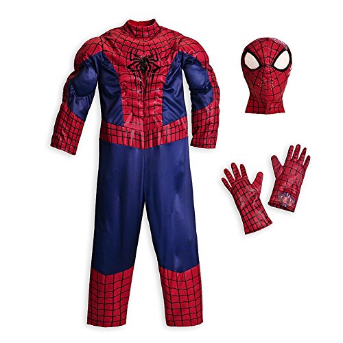 Disney Store Amazing Spiderman Spider Man Costume Halloween XXS 3 3T