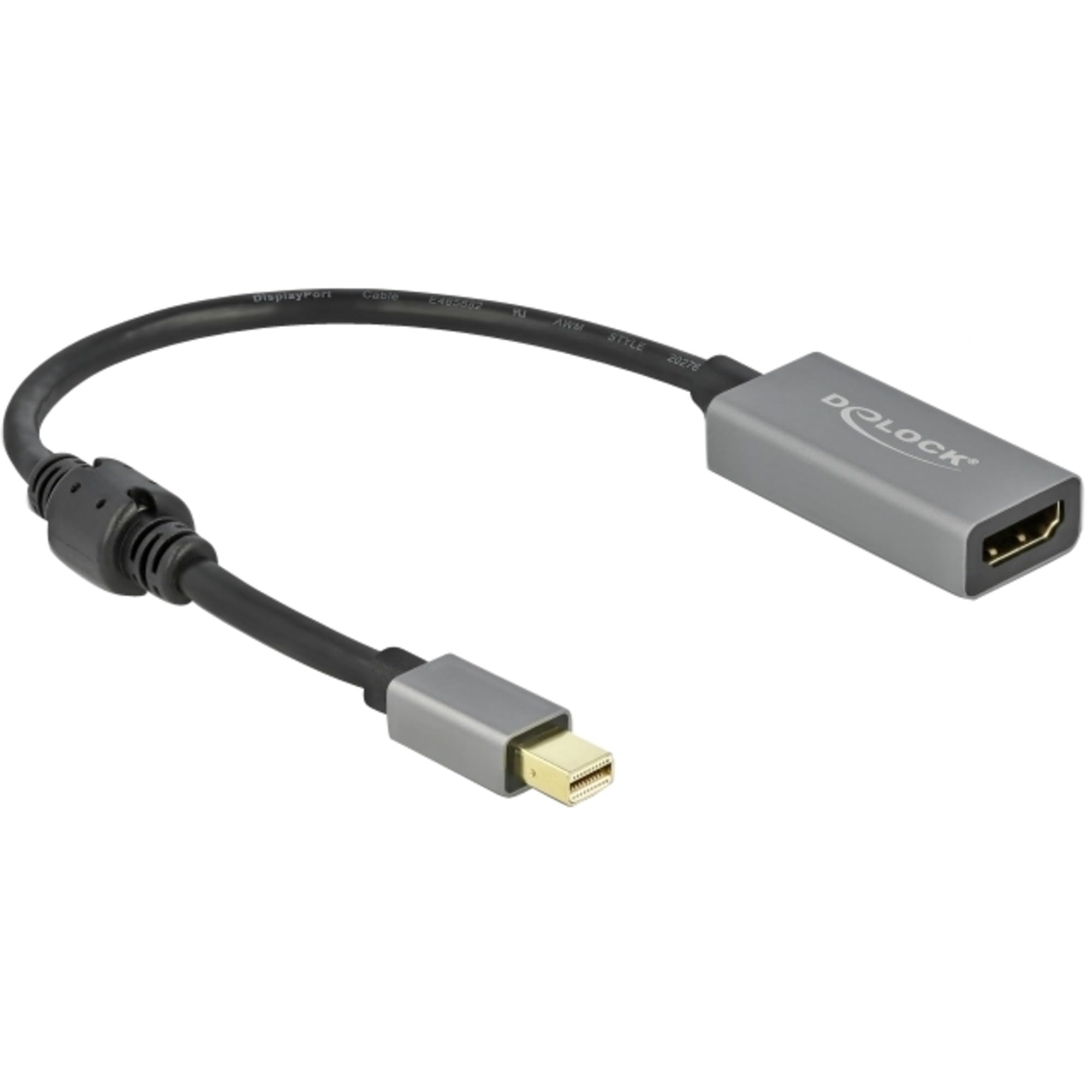 DeLOCK Active Mini DisplayPort 1.4 to HDMI Adapter 4K 60 Hz (HDR)