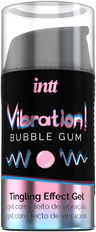 INTT Vibration! Bubble Gum Tingling Gel-VIB004 Transparent One Size
