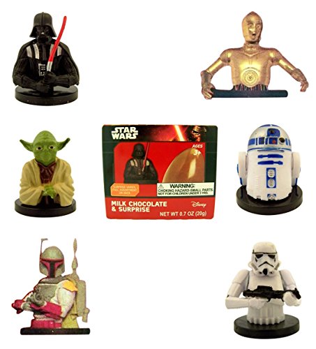 Star Wars Milk Chocolate Egg with Toy Surprise in Box, 0.7 oz (Case of 24)