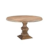 Taran Designs Lawrence 54" Round Solid Wood
