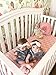 Ely's & Co. Crib Sheet Set | Toddler Sheet 100% Jersey Cotton 2 Pack - Pink Triangle and Squiggles