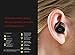 IVLWE True Wireless Headphones with Microphone Mini Twins Bluetooth Earphones with Stereo Surround Sound For iPhone, Android, IOS (Black)