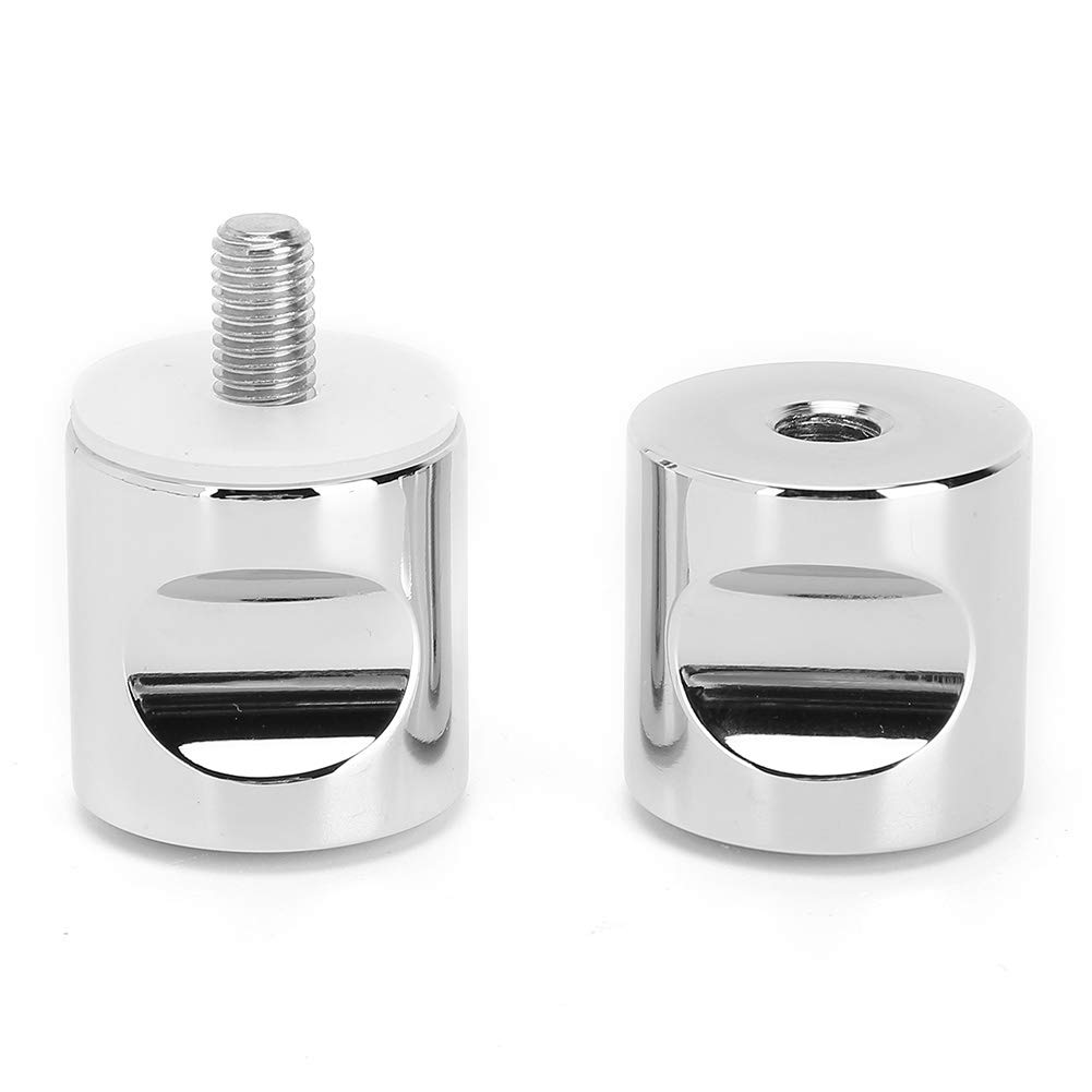 Kuuleyn Shower Door Handle, Glass Shower Door Handle, Shower Door Handles Replacement, Shower Glass Door Knob Single Hole Bathroom Door Handle Pull for Cabinet Furniture Aceesories