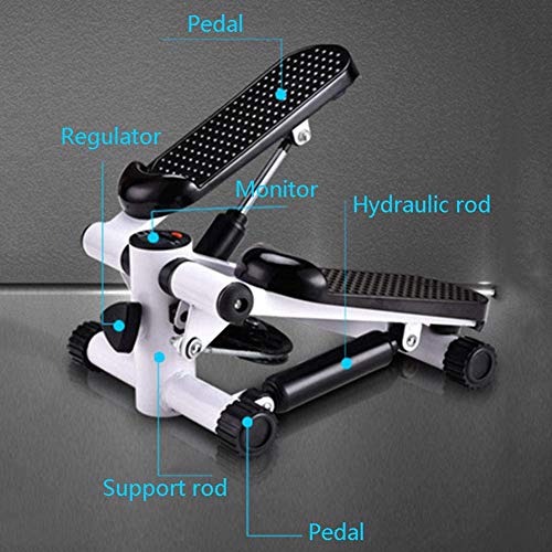 KENL-Fitness-Stair-Stepper-for-Women-and-ManMini-Stepper-Fitness-Cardio-Exercise-TrainerHeight-Adjustable-Stepper-Twisting-MachineStepper-Exercises-Equipment-Monitor-Resistance-Bands