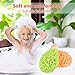 BAIMEI Bath Sponge, Soft Loofahs Pouf Shower Sponge for Delicate Skin Soothing Body Luffa Sponge 2 Pcs/Pack