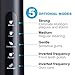 Fairywill Travel Electric Toothbrush Clean as Dentist Rechargeable Sonic Toothbrush with Timer 5 Optional Modes Waterproof Crystal Black, Travel Case Included Travel Friendly