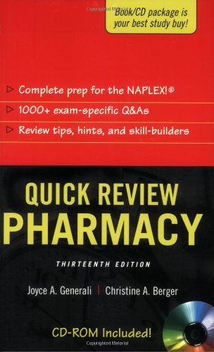 QUICK REVIEW: PHARMACY