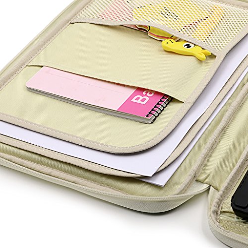 image for BTSKY New Multi-Functional A4 Document Bags Portfolio Organizer-Waterp