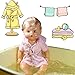 Young Buds Pack of 6 for 9-10-11 Inch Alive Baby Doll Reborn Newborn Clothes with Bathing Suit Bottle (Bath Set)