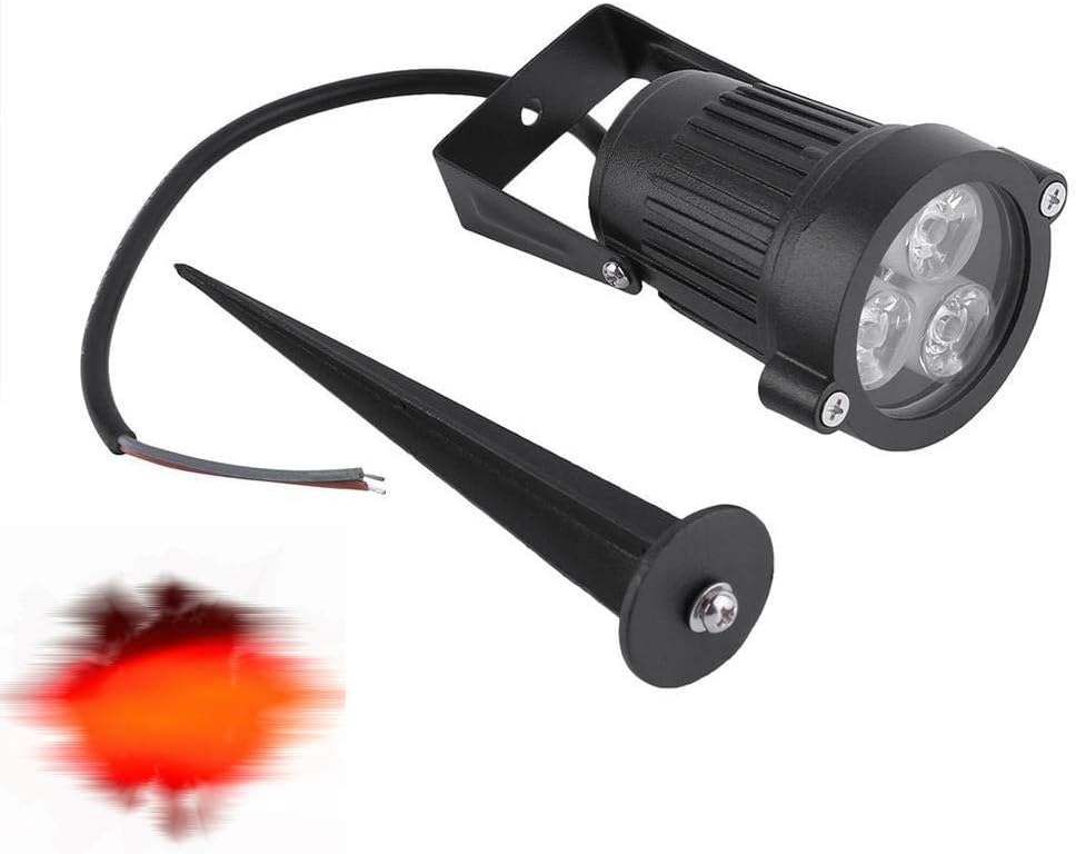Jozocy 12v Landscape Lights, 3W Led Flood Light Pole for Lighting Flag Pole, Landscape, Yard & Garden