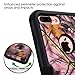 Asmyna Cell Phone Case for Apple IPhone 7 Plus - Pink Oak-Hunting Camouflage Collection/Black