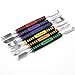 Kingsdun 6pcs Dual Ends Metal Spudger Pry Tools Set for iPhone iPad Tablet Mobile Phone Electronics Open Pry Repair Tool Kit