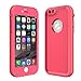 iPhone 6S Waterproof Case,30cm Life Waterproof, iThrough iPhone 6 Underwater Case, Dust Proof, Snowproof, Shockproof, Ultra Slim Durable Protective Case for iPhone 6, iPhone 6S, 4.7 Inches (Pink)