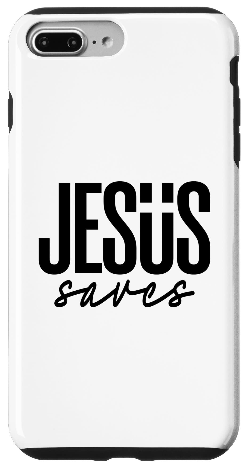 JESUS Christian Faith Quote Case for iPhone 7 Plus/8 Plus
