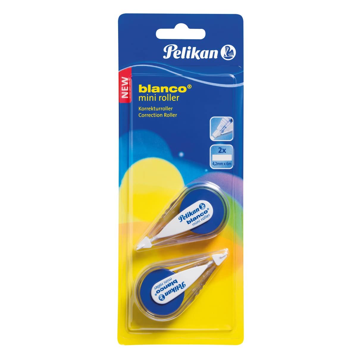Pelikan Blanco® Mini Correction Roller, Candy Box with 15 Pieces