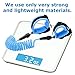 Baby Anti Lost Wrist Link - Wrist Leash for Kids - Child Safety Wristband - Toddler Harness Leashes (Blue)