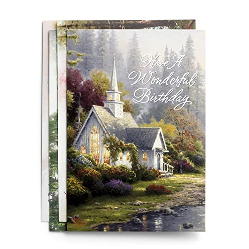 DaySpring Birthday Inspirational Boxed Cards Thomas Kinkade 70107