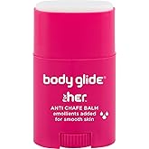 Body Glide For Her Anti Chafe Balm | Chafing stick with added emollients | Great for dry, sensitive skin and/or sensitive are