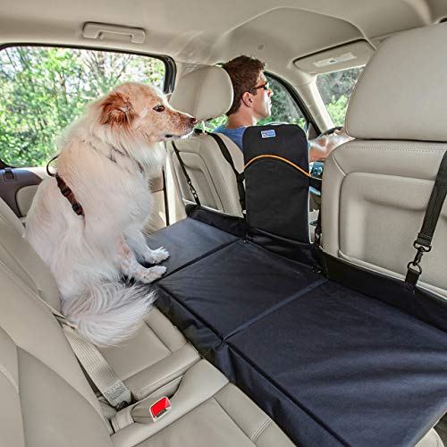 Kurgo Dog Backseat Bridge Car Extender Seat Bridge for Dogs Padded