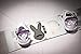 Snowboard Stomp Pad: Bunny Mustache - Add Traction to your off foot with this Ultra Lightweight, Super Grip, Durable, Anti-Slip Pad! …
