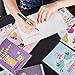 60 All Occasion Greeting Cards - Large 5”x7”, All Rose Gold Foil Unique Design Assorted Cards, Happy Birthday Card, Thank You Cards, Message Inside, Magnetic Bulk Box Set Variety Pack w/Thick Envelope