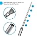 Stainless Steel Cleaning Brush with Micro Coil Jig Tool for Heating Wire Coil Wire Wrapping DIY Tool Resistance Wire Winding Rod Electrical Heating Wire 5 Resistance Optional