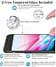 Premium Italian Design 2 Pack iPhone 8 Plus Case/iPhone 7 Plus Case Full Body, with 2 Tempered Glass Screen Protector for 360 Protective Shock Absorption Cover, Waterproof Bag Included (Red & Black)