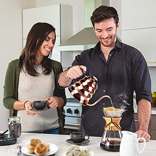 XIRGS Pour Over Coffee Kettle, 1.2L/40oz Gooseneck Kettle with