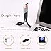 Reading Light, Book Light, LED Clip-on Reading Lights, Flexible Rubber USB Rechargeable Work Light Bookmark Eye-Care Travel Desk Bedside Kindle Laptop Lamp,4 Levels Adjustable Brightness Read at Night