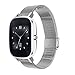 ASUS ZenWatch 2 Silver with Metal band 37mm Smart Watch with Quick Charge Battery, 4GB Storage, 1.45-inch AMOLED Gorilla Glass 3 TouchScreen, IP67 Water Resistant (International Version)