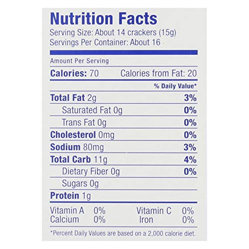Westminster Cracker Company Crackers, Oyster, Trans Ff, 8 Ounce