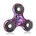 NOING Tri Fidget Hand Spinner Camouflage Multi Color 2 Side Clear Printed, EDC Focus Toy for Kids & Adults (A-Galaxy)