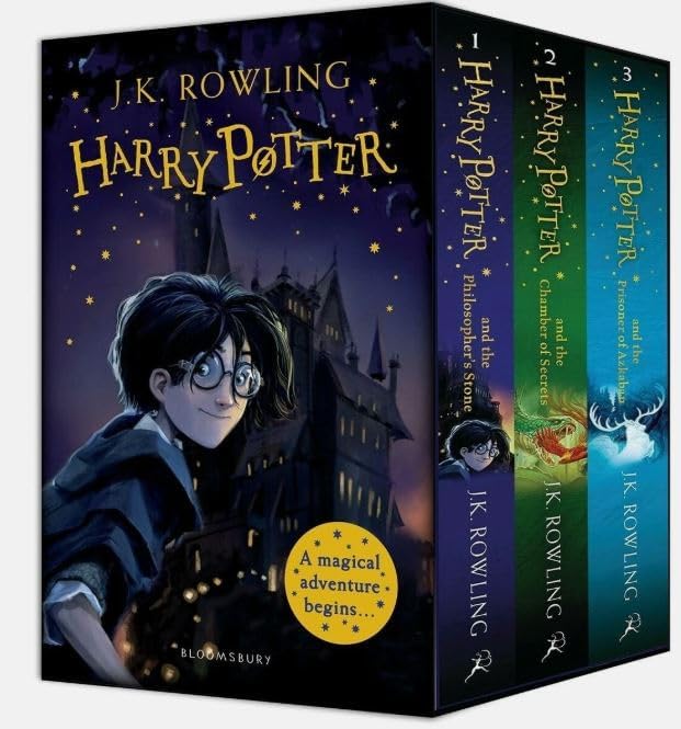 Amazon.com: Harry Potter Boxset 1-4: 9780439434867: Rowling, J.K.