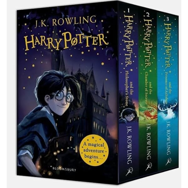 J.K. Rowling Harry Potter Collection 7 Books Bundle (Philosopher's