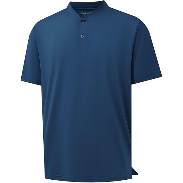 tw collarless golf shirt