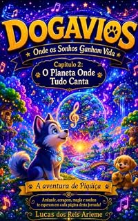 Livro Dogavios: O Planeta Onde Tudo Canta: Capítulo 2 - Livro Ilustrado de Aventura para Crianças de 3 a 8 Anos