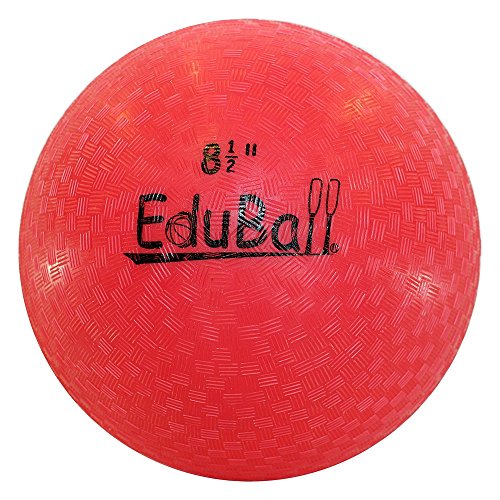 Eduball 8.5" Playground Ball Set for Indoor or Outdoor Use Set of 6