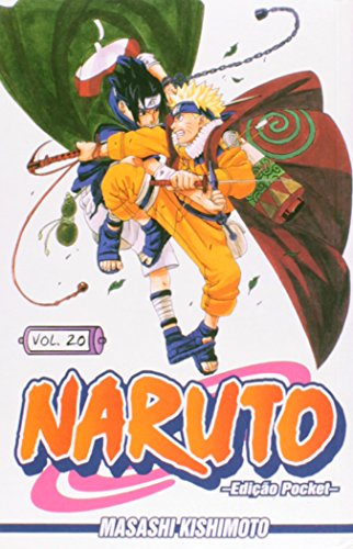 Livro Naruto Pocket Volume 20